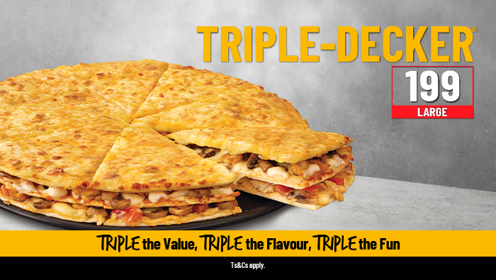 Triple decker - triple the value
